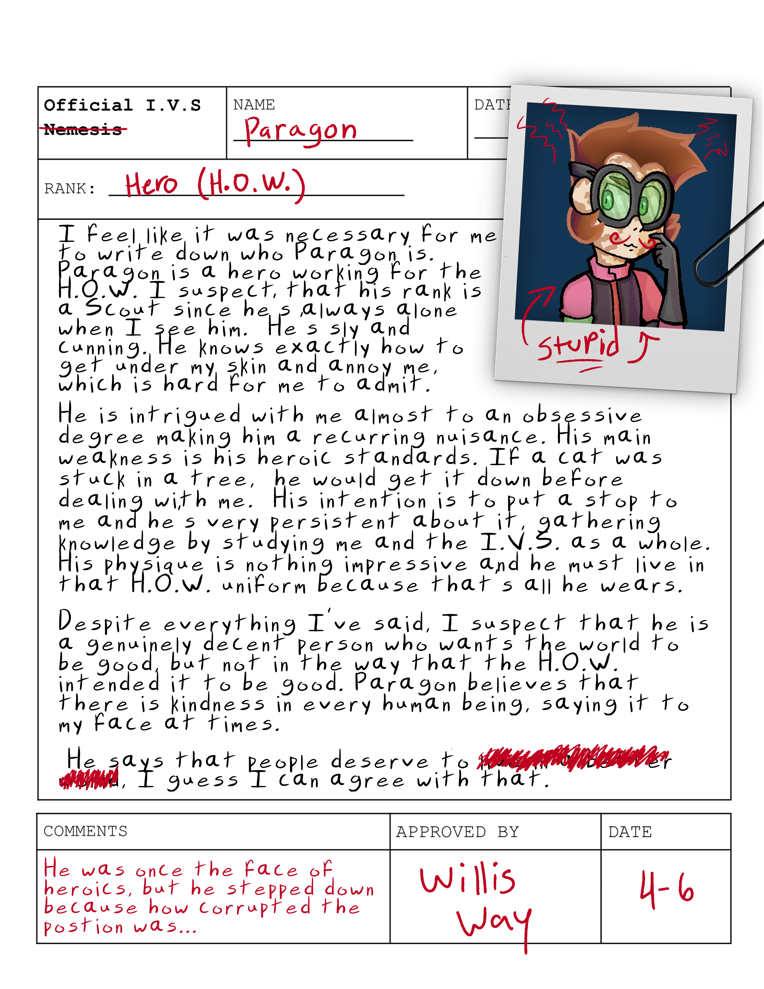 Paragon's Page